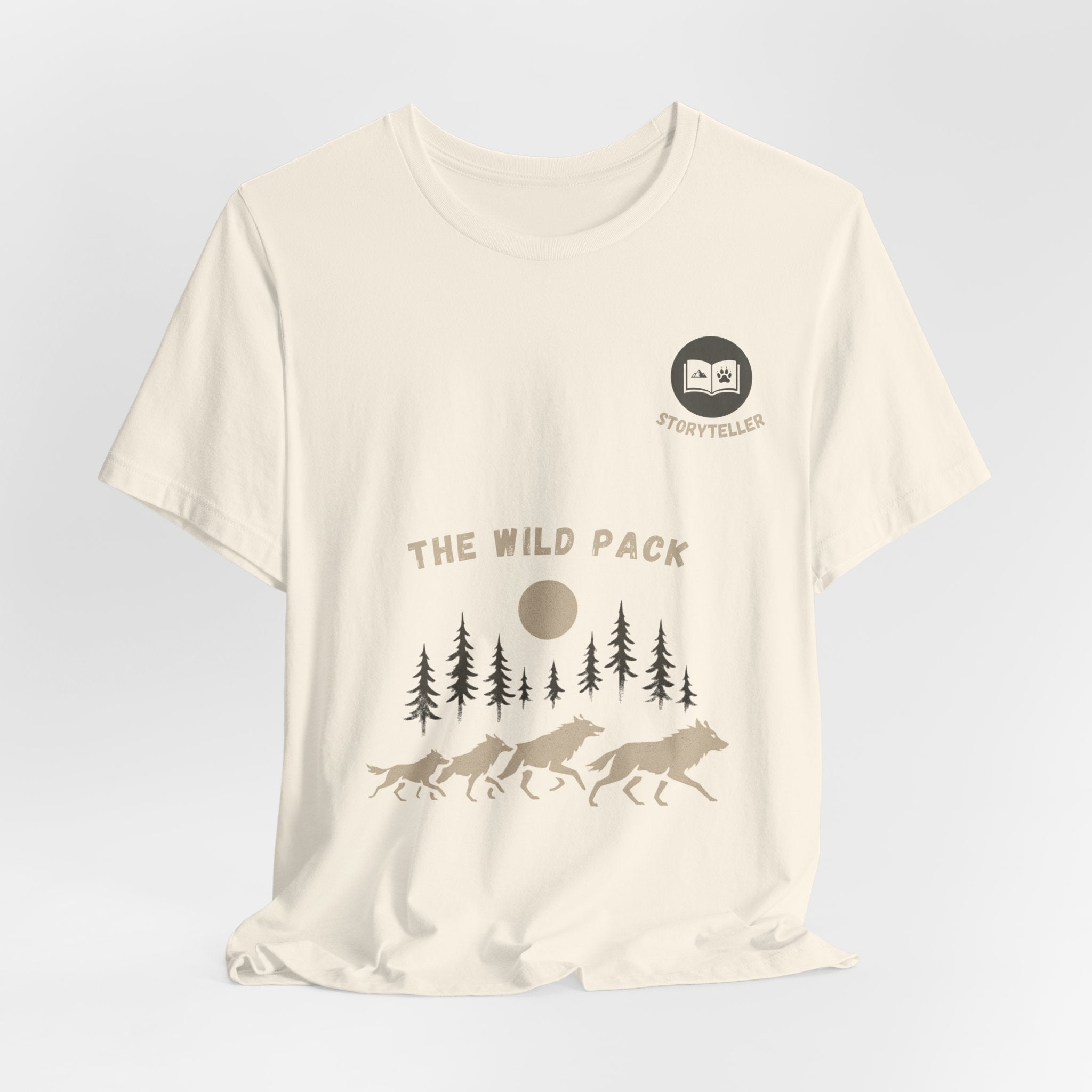 The Wild Pack – The Storyteller Tee | Wolf Pack Story Keeper Shirt (Wild Pack Collection)