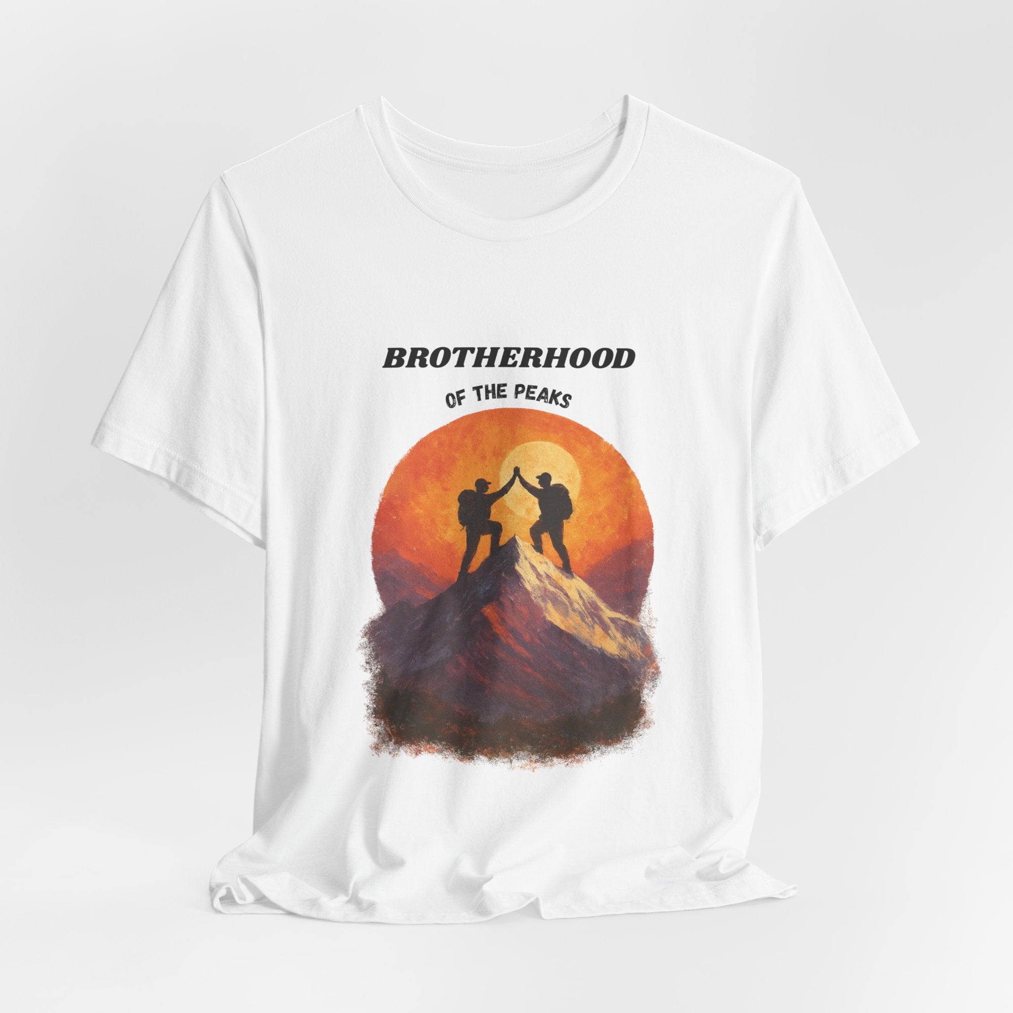 Brotherhood of the Peaks – Matching Brothers Hiking Shirt | Mountain Summit Adventure Tee
