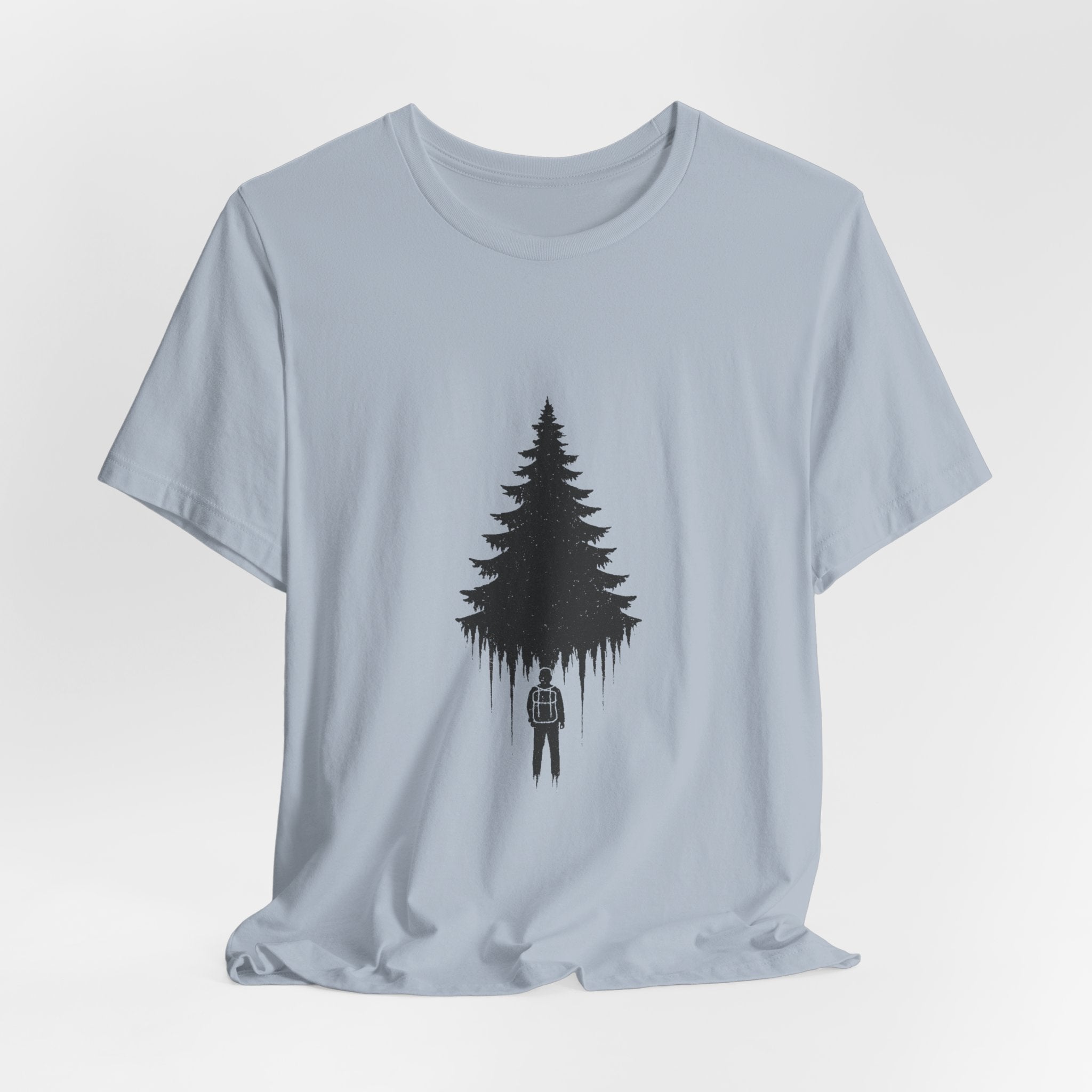 Into the Pines T-Shirt | Minimalist Hiker & Forest Tee | Outdoor Adventure Shirt for Nature Lovers