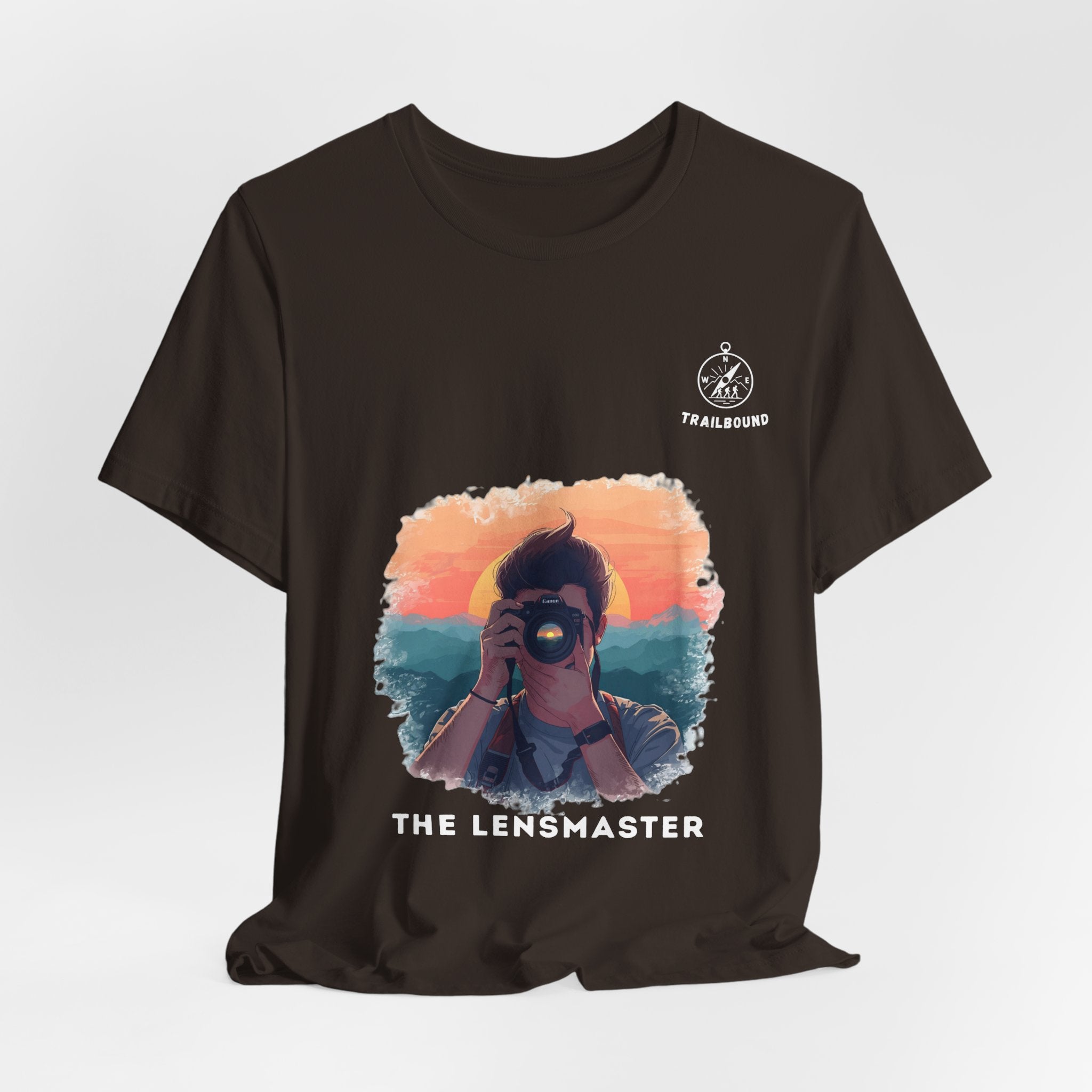 TrailBound – The Lensmaster Matching Shirt | Hiking Leader Tee | Outdoor Crew Collection