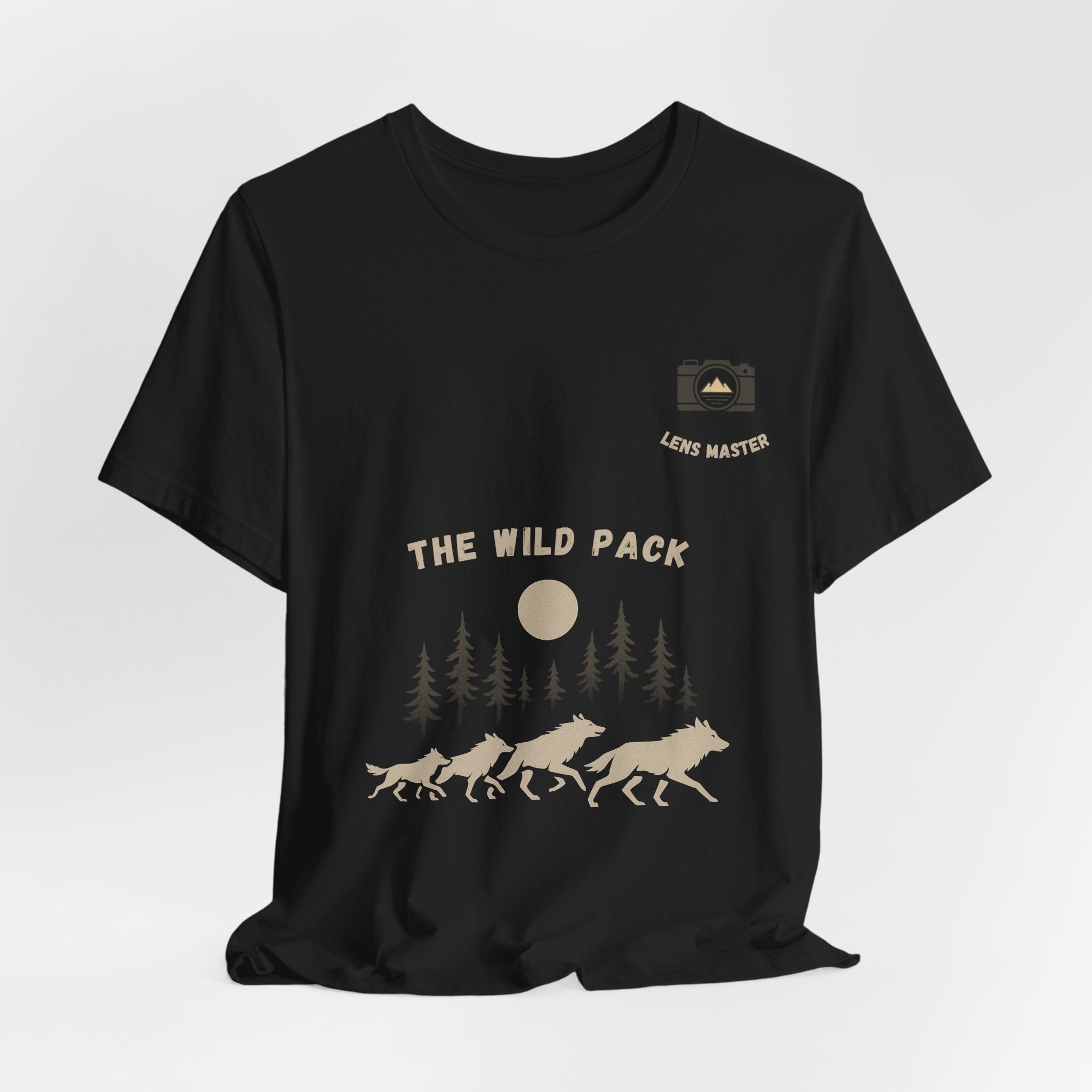 The Wild Pack – The Lens Master Tee | Wolf Pack Matching Shirt (Wild Pack Collection)