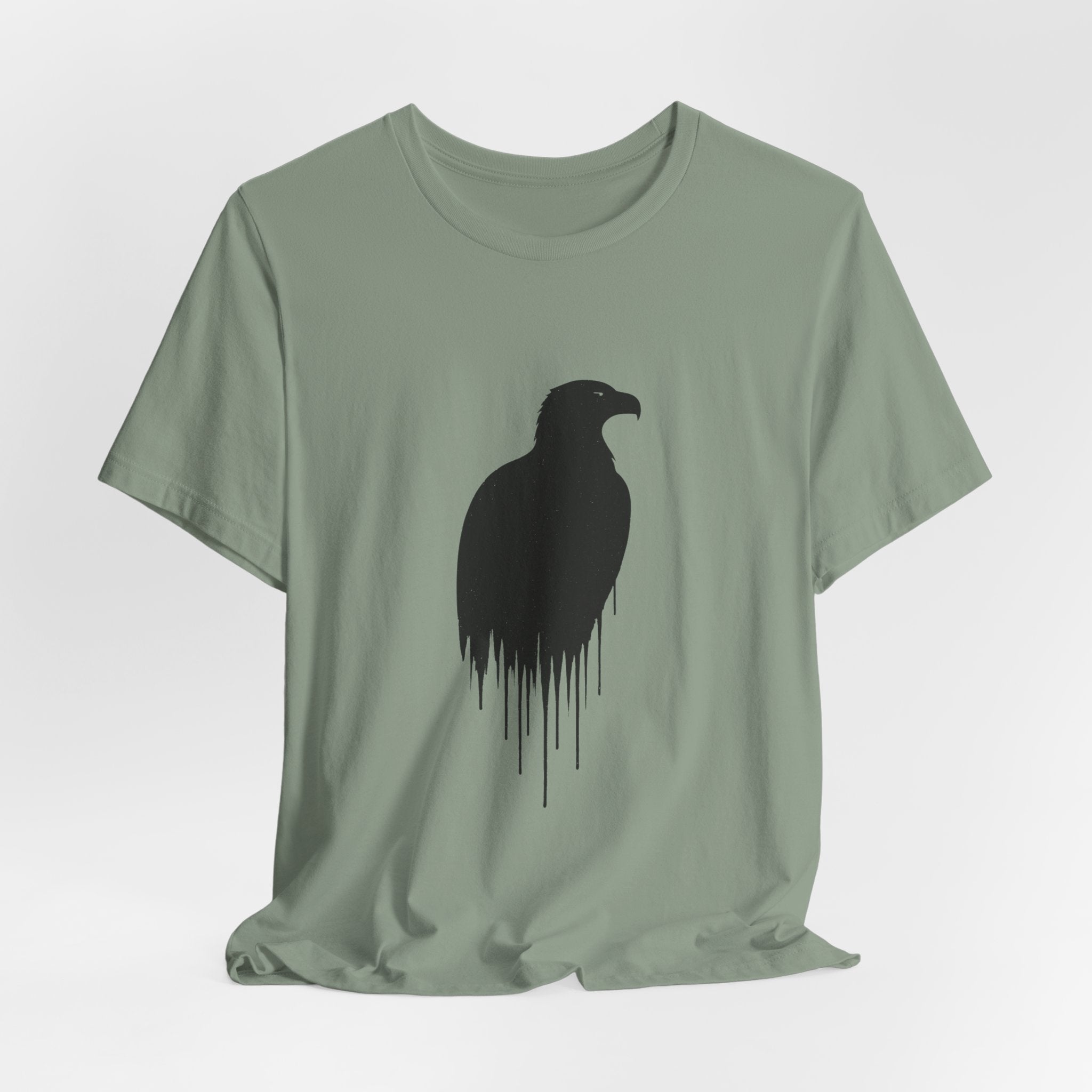 Spirit of Freedom T-Shirt | Eagle Silhouette Tee | Minimalist Wildlife Shirt for Adventure Lovers