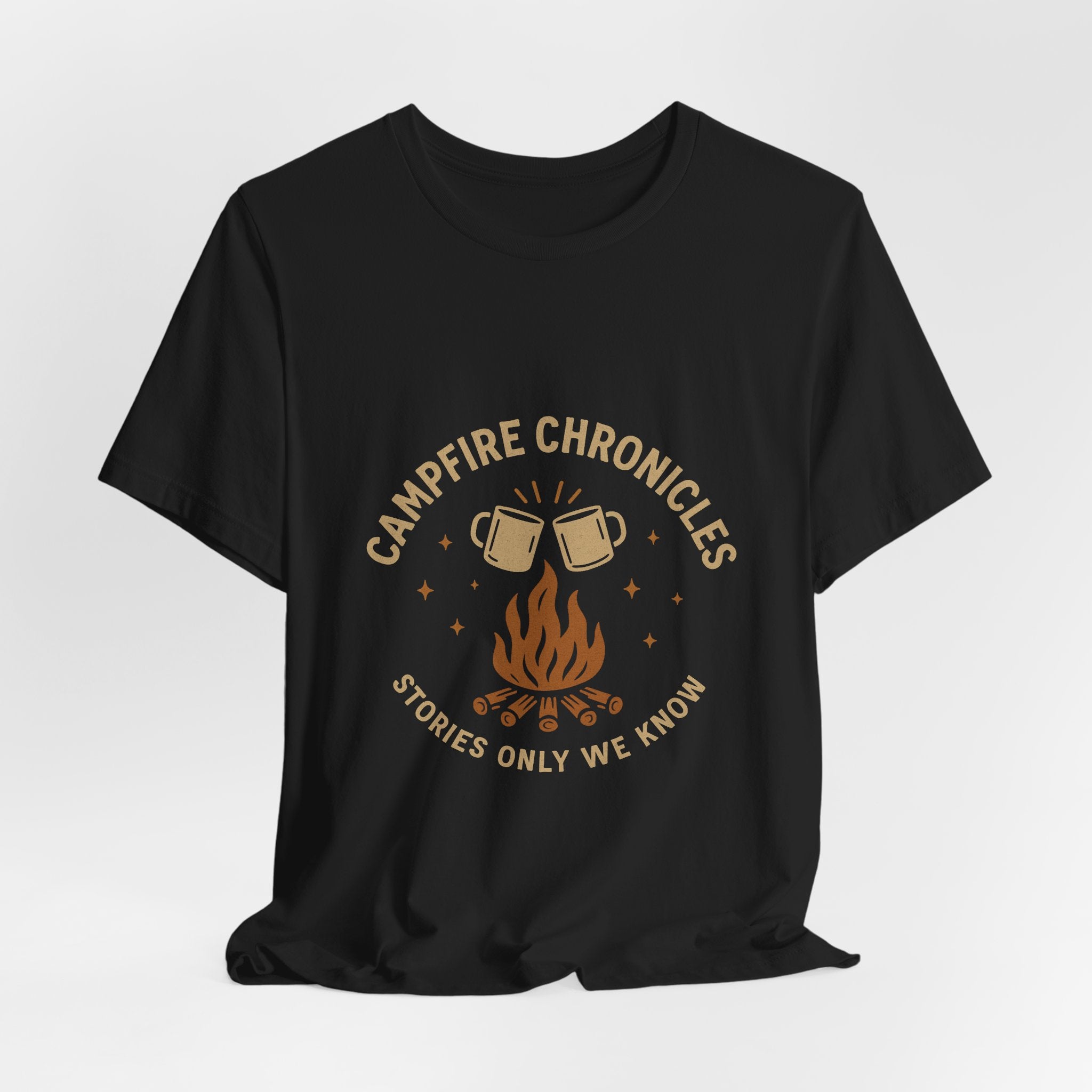 Campfire Chronicles – Outdoor Adventure Shirt | Cozy Camping Storytelling Tee