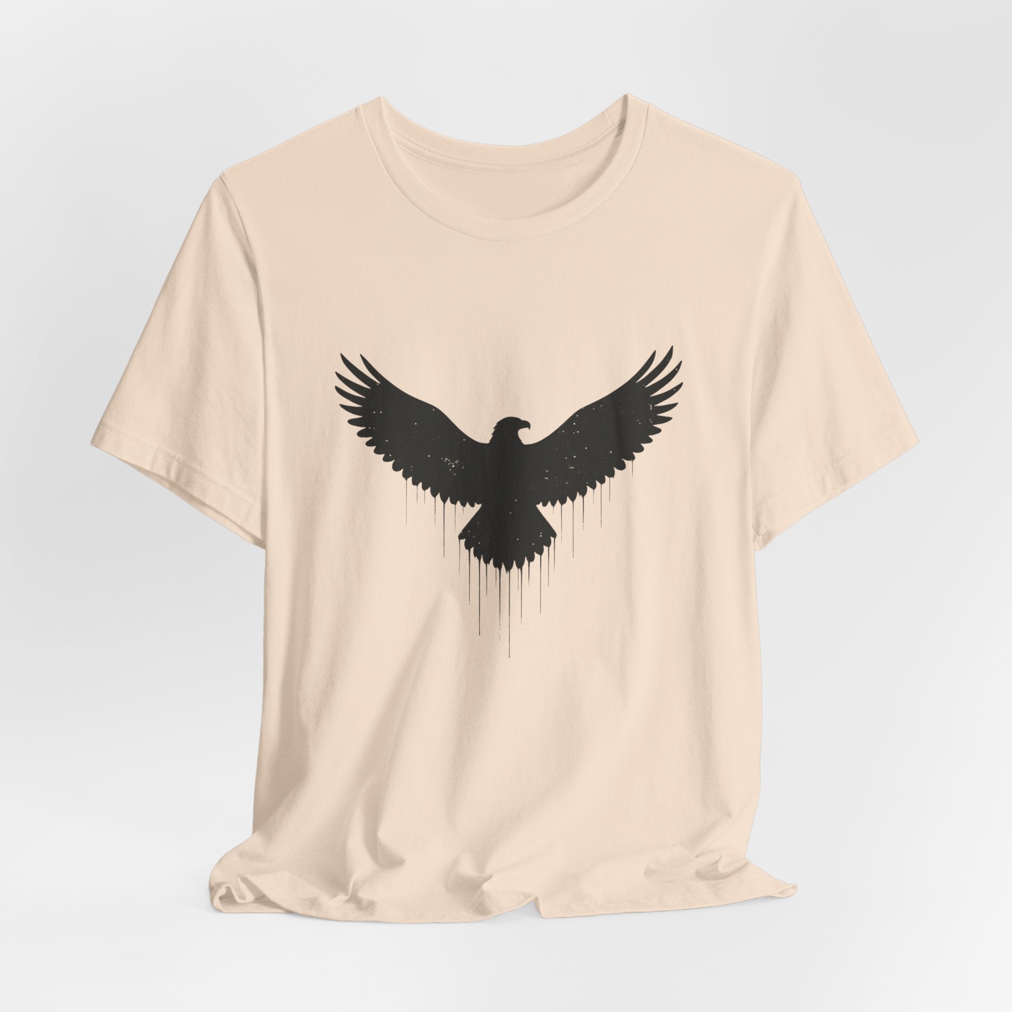 Spread Your wings T-Shirt | Eagle Silhouette Tee | Minimalist Wildlife Shirt for Adventure Lovers