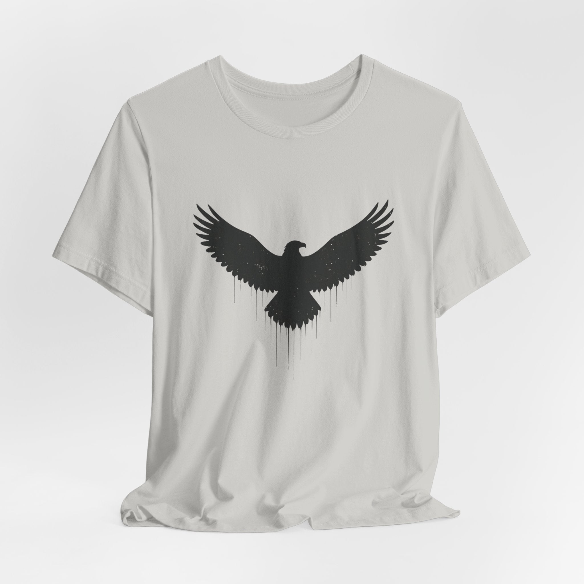 Spread Your wings T-Shirt | Eagle Silhouette Tee | Minimalist Wildlife Shirt for Adventure Lovers