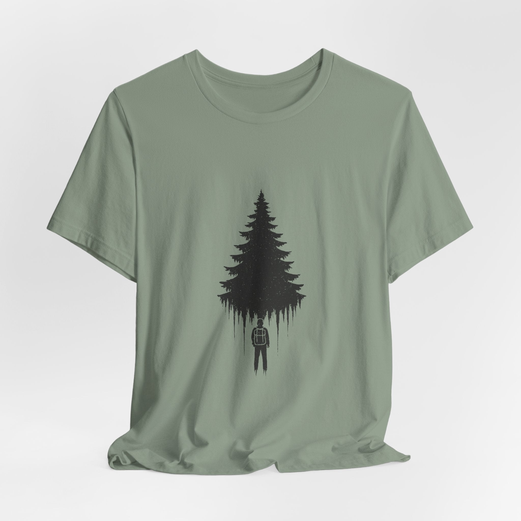 Into the Pines T-Shirt | Minimalist Hiker & Forest Tee | Outdoor Adventure Shirt for Nature Lovers