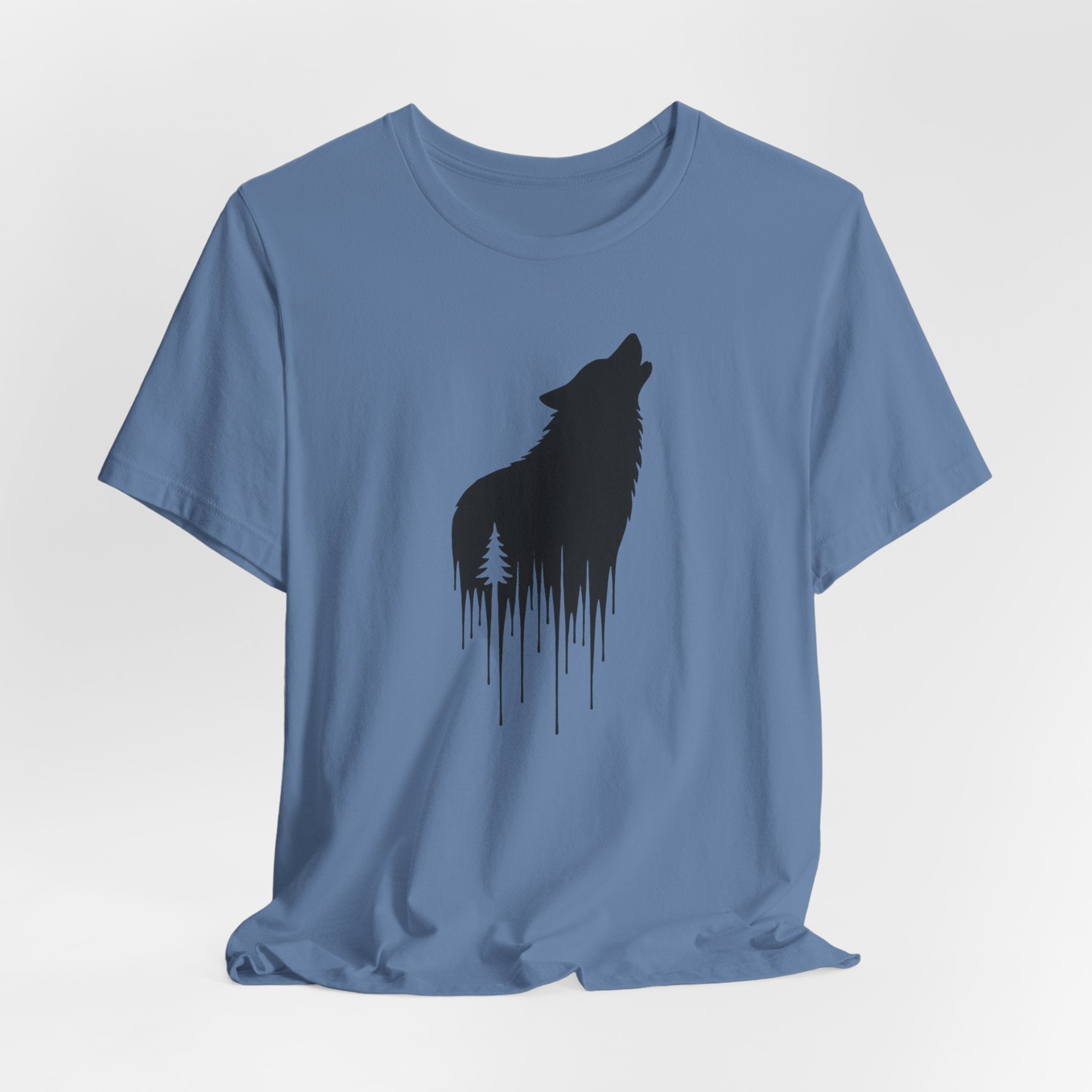 Call of the Wild Wolf T-Shirt | Nature Spirit Tee | Wilderness Adventure Shirt for Outdoor Lovers