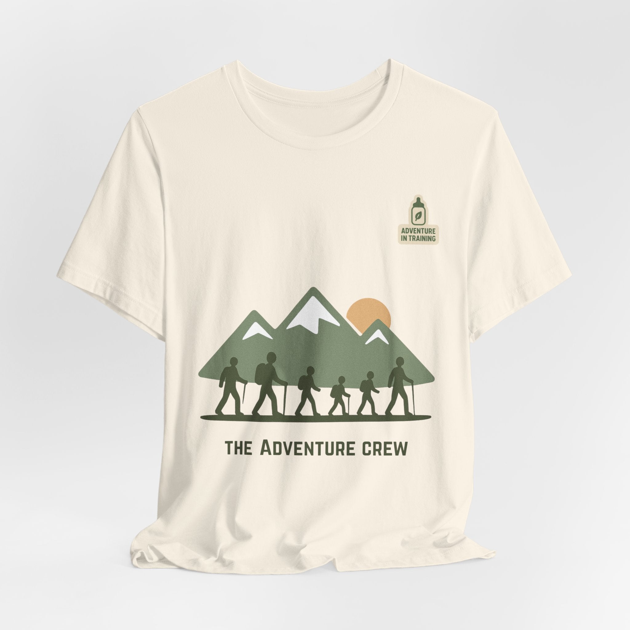 The Adventure Crew – Adventure in training | Family Hiking Matching Shirts | Outdoor Adventure Tees