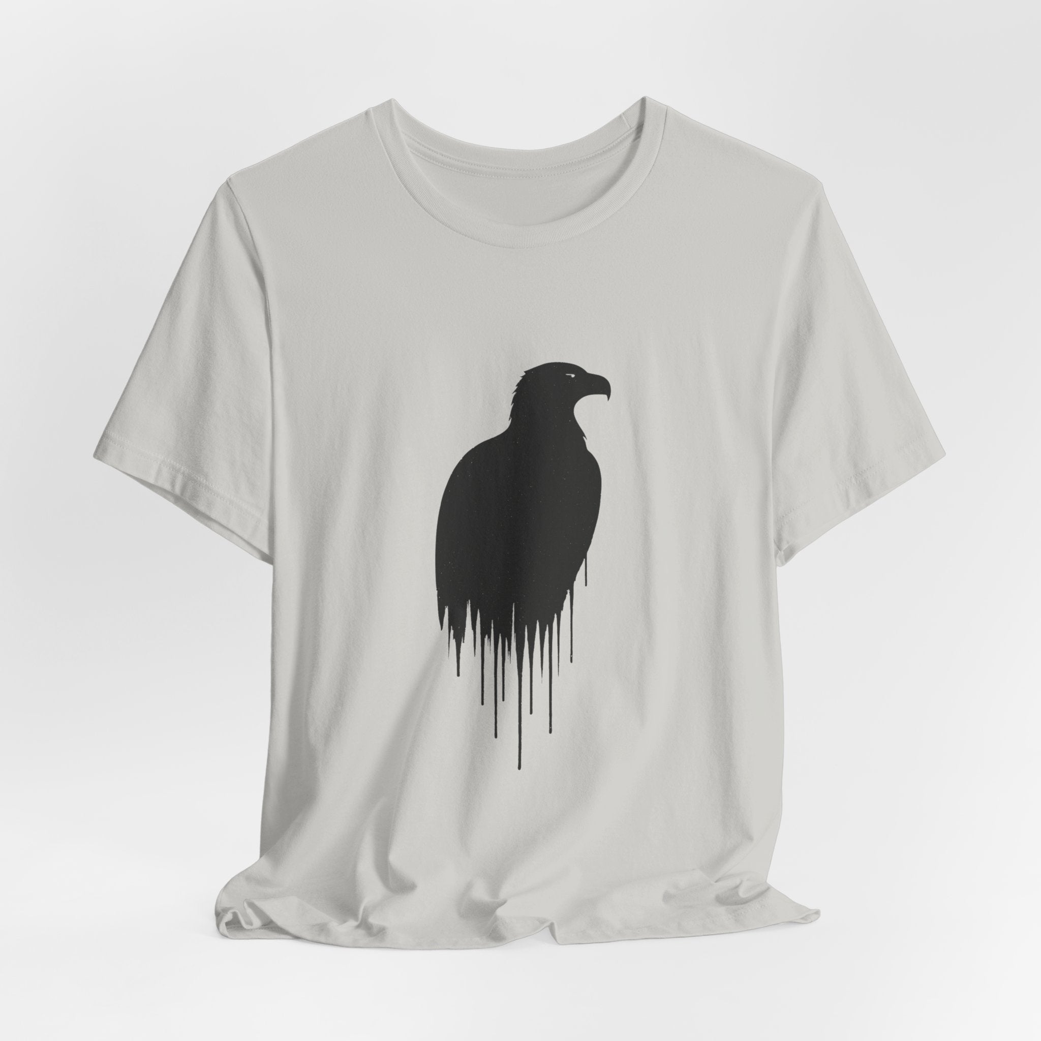 Spirit of Freedom T-Shirt | Eagle Silhouette Tee | Minimalist Wildlife Shirt for Adventure Lovers