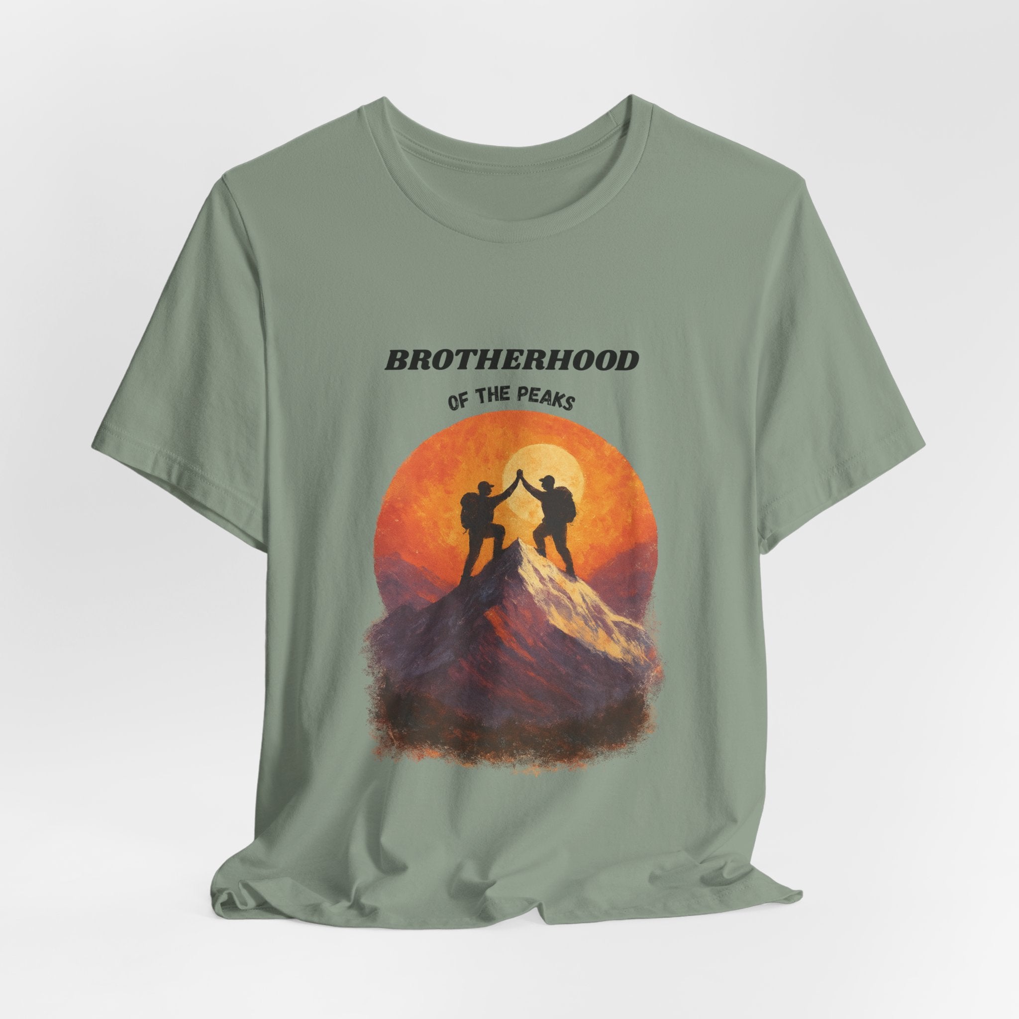 Brotherhood of the Peaks – Matching Brothers Hiking Shirt | Mountain Summit Adventure Tee