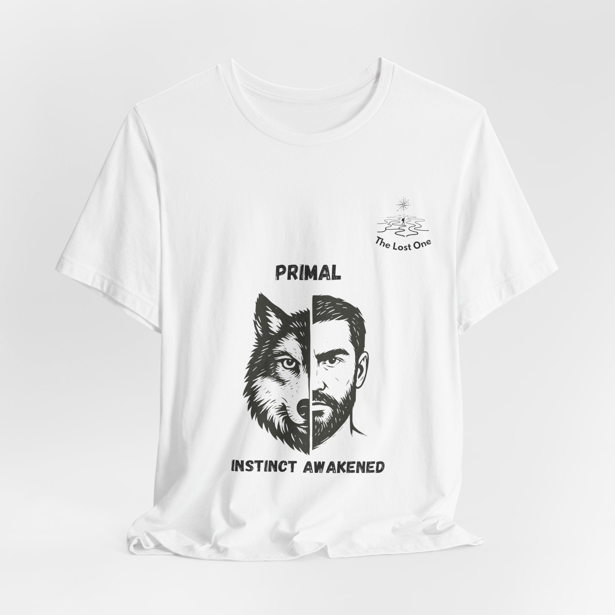 PRIMAL – The Lost One Wolf & Warrior Shirt | Wild Instincts Best Friends Tee