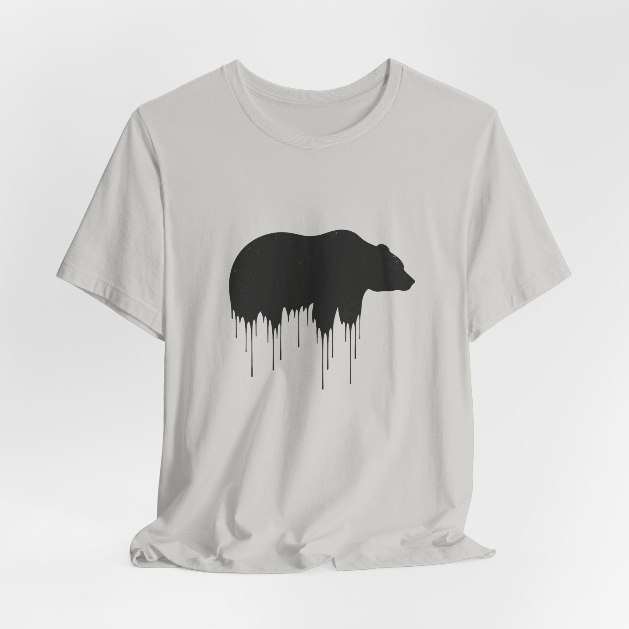Guardian of the Wild T-Shirt | Bear Silhouette Tee | Minimalist Wilderness Shirt for Nature Lovers
