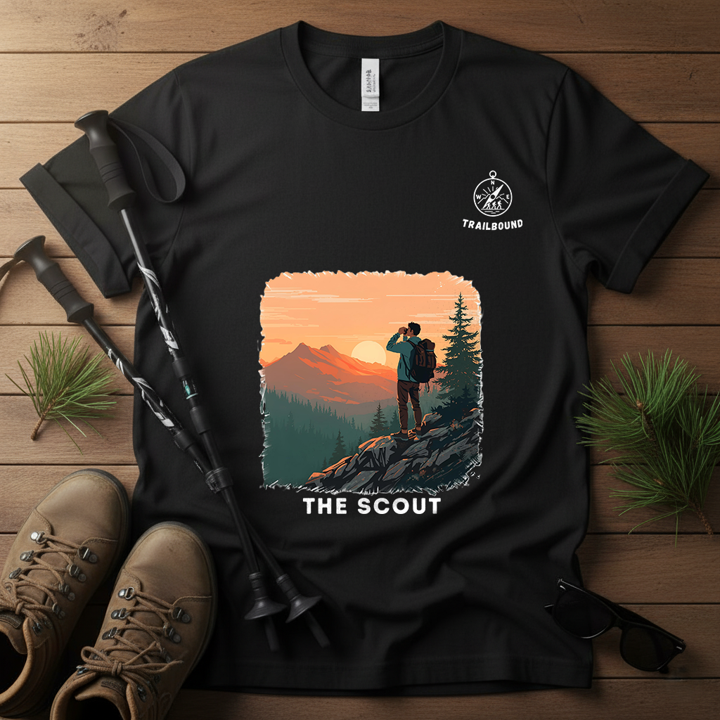 TrailBound – The Scout Matching Shirt | Hiking Leader Tee | Outdoor Crew Collection
