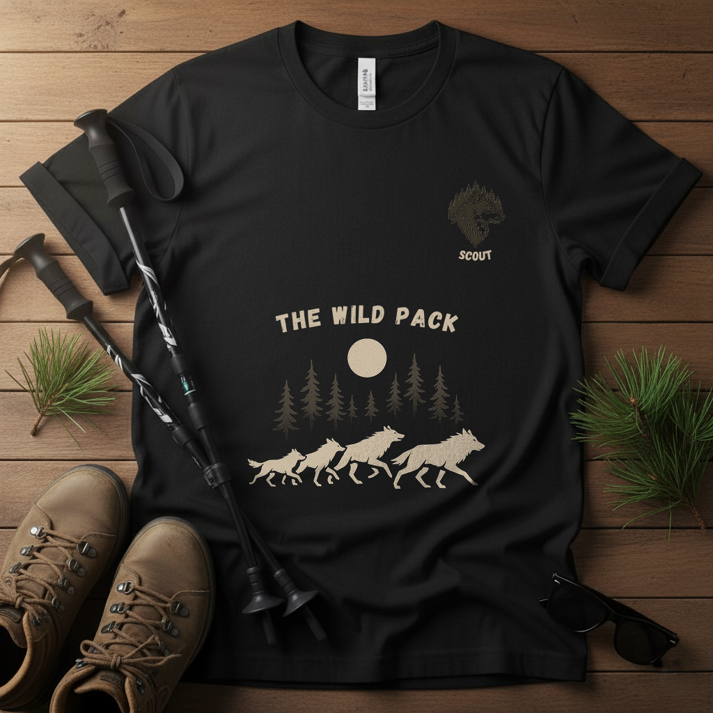 The Wild Pack – The Scout Tee | Wolf Pack Matching Shirt (Wild Pack Collection)