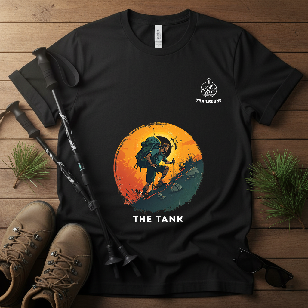 TrailBound – The Tank Matching Shirt | Hiking Leader Tee | Outdoor Crew Collection